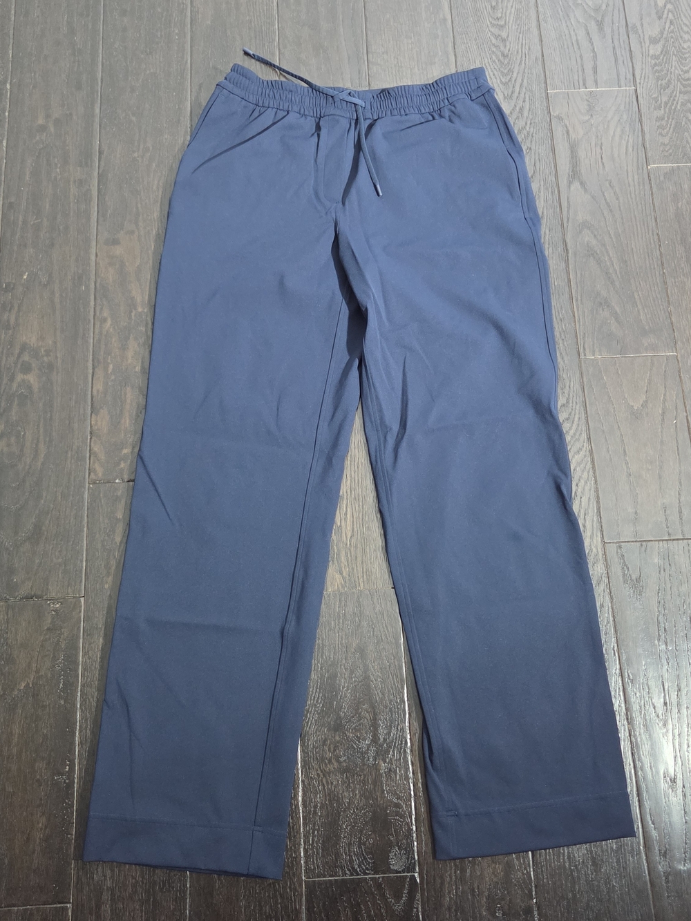 Lululemon Straight-Leg Mid-Rise Pant Full Length *Luxtreme Navy Blue Medium